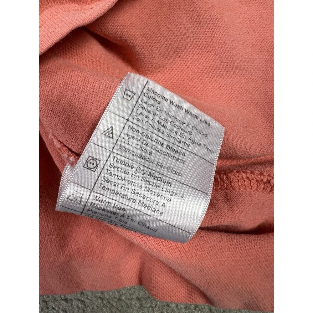 Carhartt Top Womens 2X Pink‎ Shirt Loose Fit Short Sleeve Pocket - Picture 12 of 13